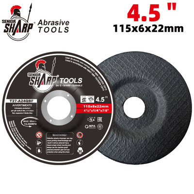 115*6*22 mm Abrasivos Ruedas de molienda de metales para acero