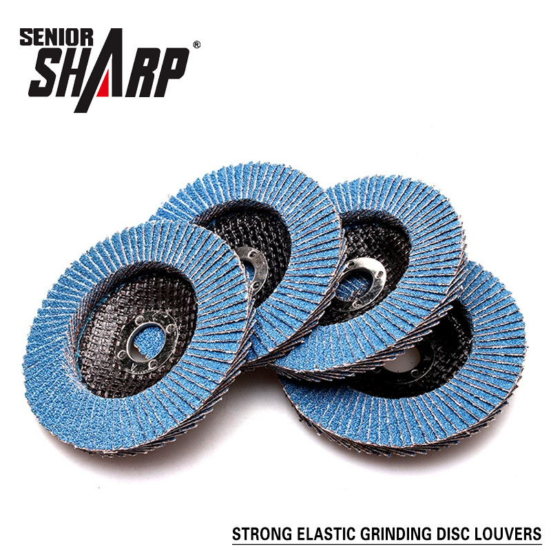Buen rendimiento y durabilidad Disco abrasivo de tapa azul Disco abrasivo de tapa de buena calidad 100 mm Puñado Disco abrasivo