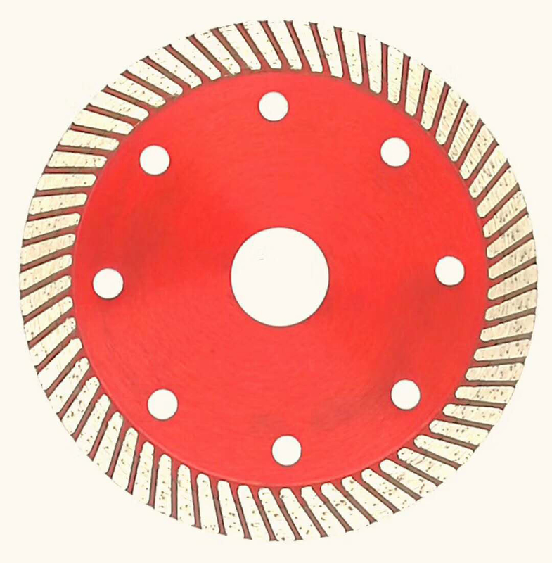 China Factory 105mm Presión en caliente Ultra Super delgada Turbo Diamante Saw Llave para cortar azulejos cerámicos, granito