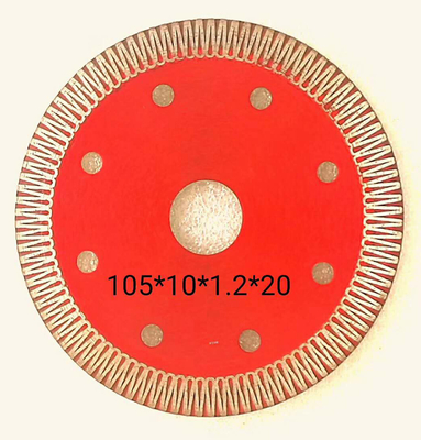 Cuchilla de diamante de alta calidad 100-350 mm 115 mm disco de corte Cuchilla de sierra de diamante para azulejos de porcelana
