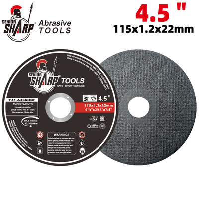 Agresivos 4 en acero inoxidable de rectificación del disco de rectificación en seco 4,5 pulgadas 4 pulgadas para la resina de hierro de los discos de rectificación en seco